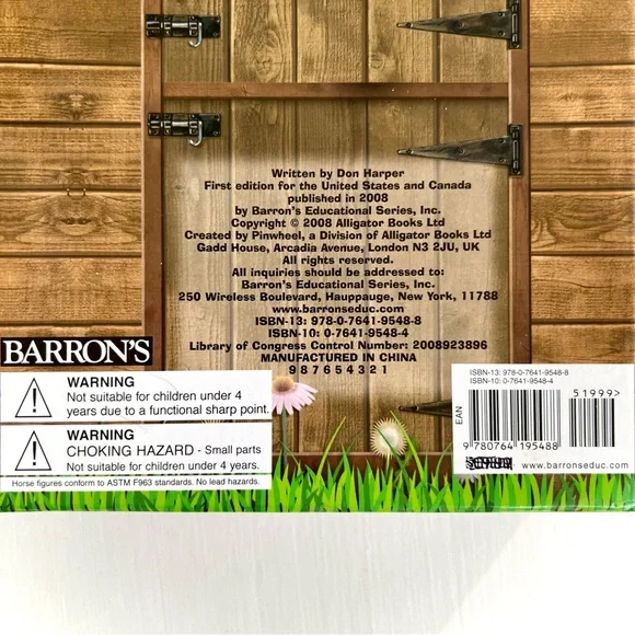 NEW My Big Box of Horses & Ponies Figures Stable Prize Ribbon Horse Book Toy Set - Picture 12 of 13